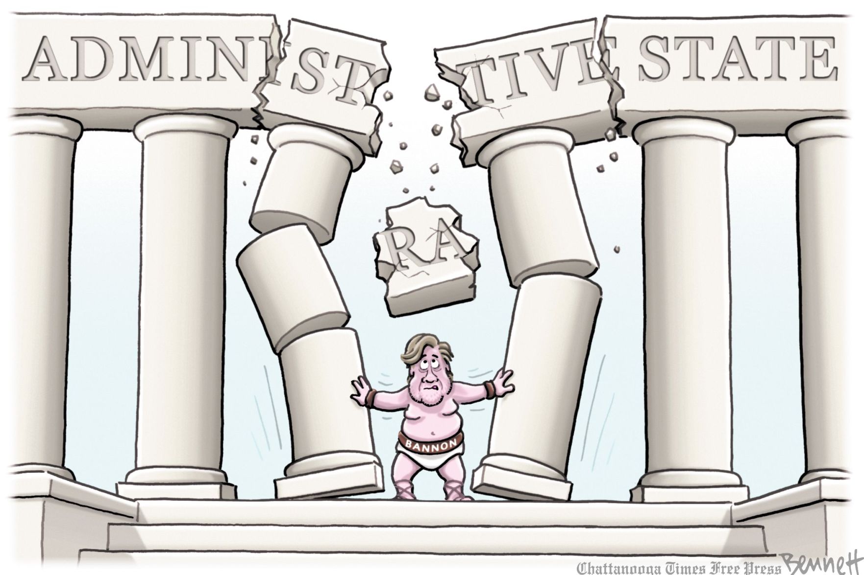 Clay Bennett editorial cartoon